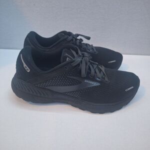 Brooks Adrenaline GTS 22 Women's Running Shoes Triple Black Size 9.5 Wide/B